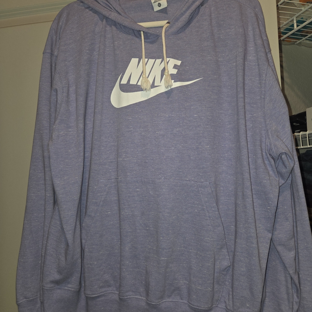 Nike Womens Purple Hoodie Sweater